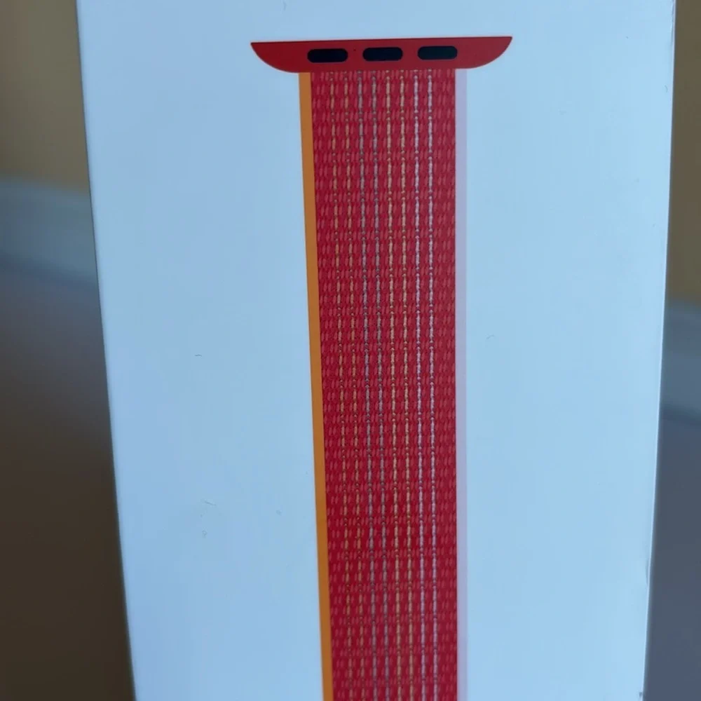 Apple Sport Red Sport Loop for Apple Watch, 45mm